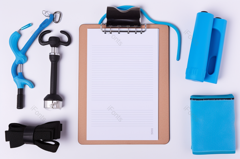 健身器材物品摆放文件夹特写,高清,摄影图,摄影图片,图片大全,摄影图免费下载